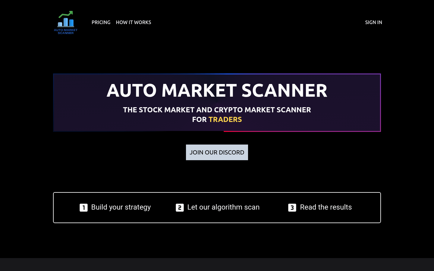 Auto Market Scanner
