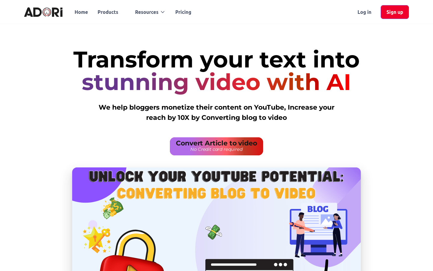 Blogtovideoai