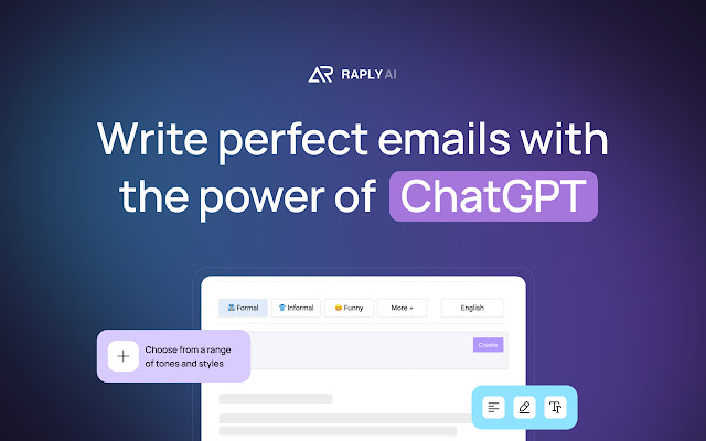Raply.ai   ChatGPT Email Assistant AI
