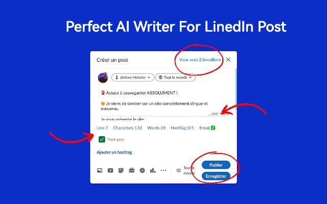 Perfect Writer   Smart AI LinkedIn Post