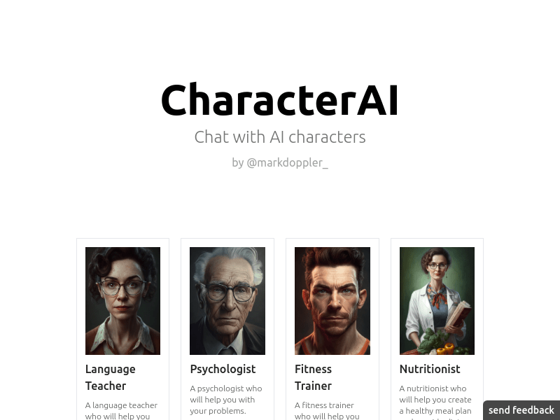 Characterai