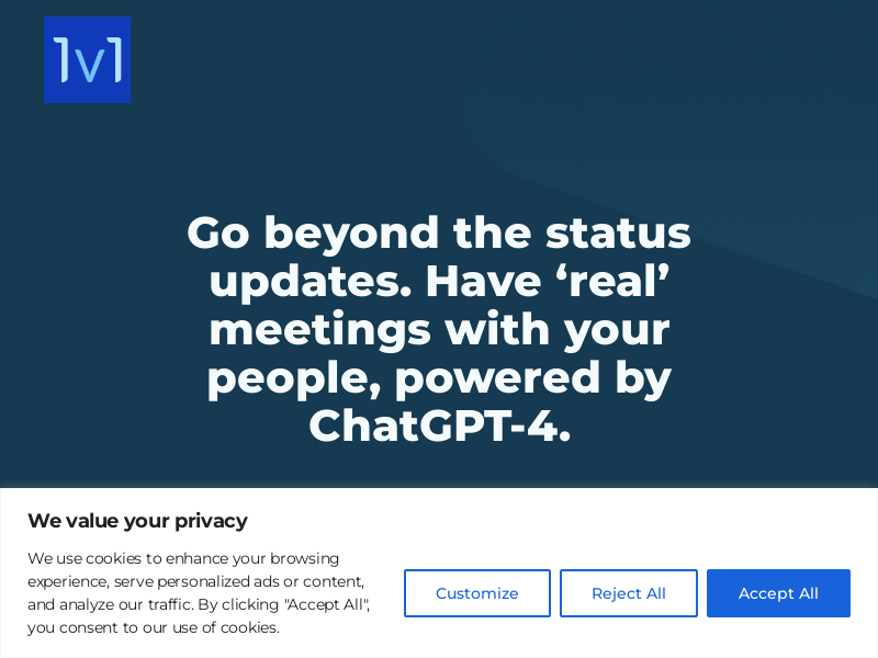 1v1 Meetings For Slack