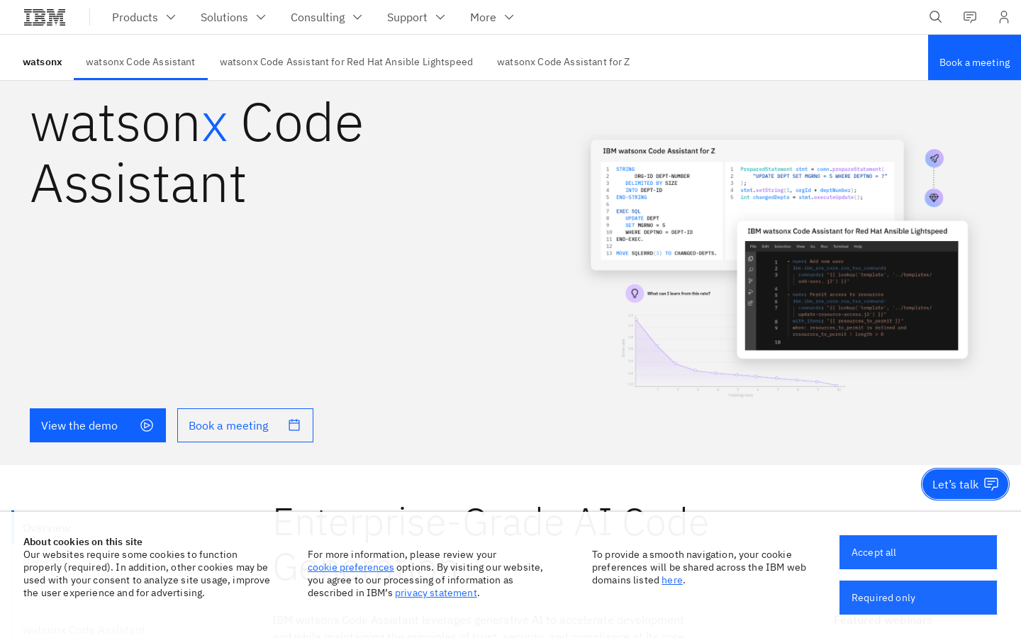 IBM Watsonx Code Assistant