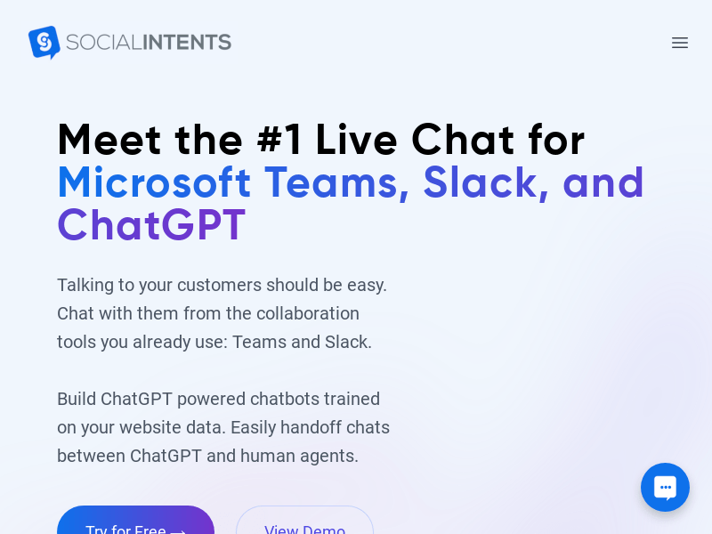 Social Intents