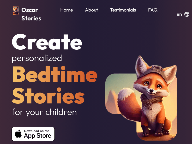 Oscar   Bedtime Story Generator
