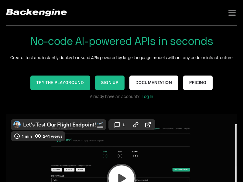 Backengine