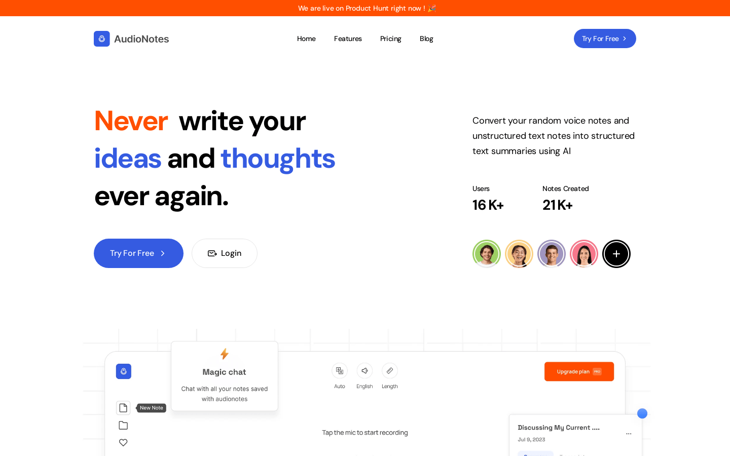 Audionotes Pro