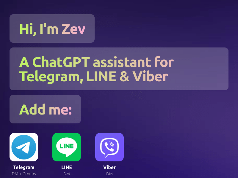 Zevbot