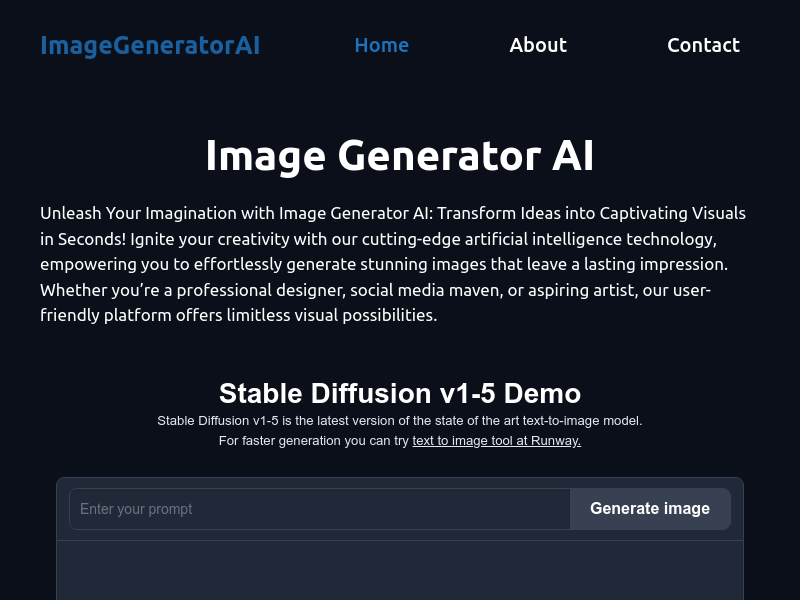 Image Generator AI