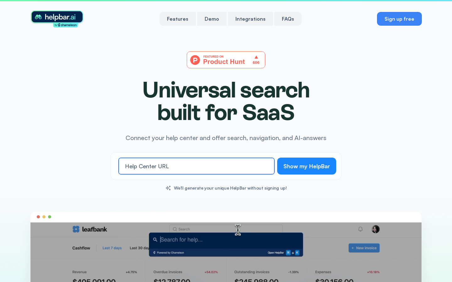 Helpbar