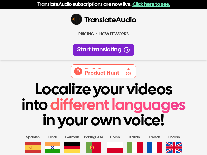 Translateaudio