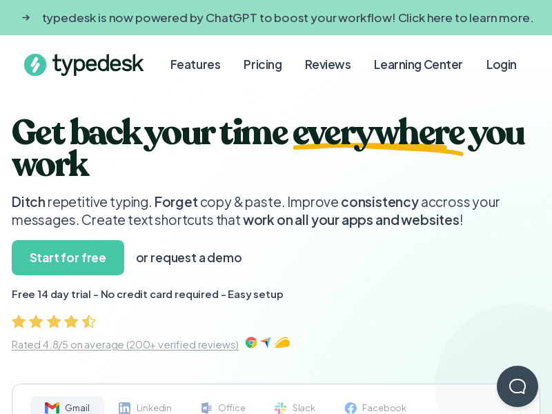 Typedesk