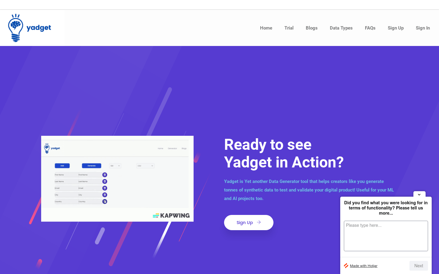 Yadget