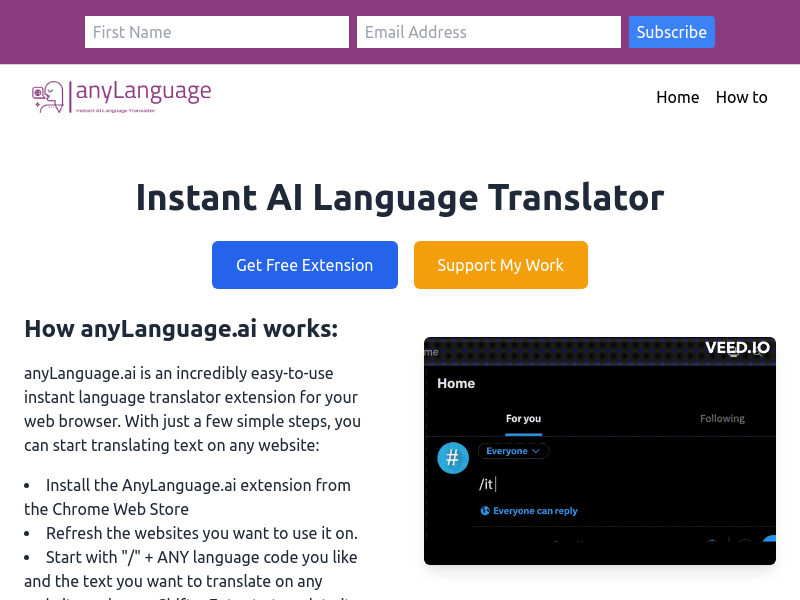 Anylanguage.ai