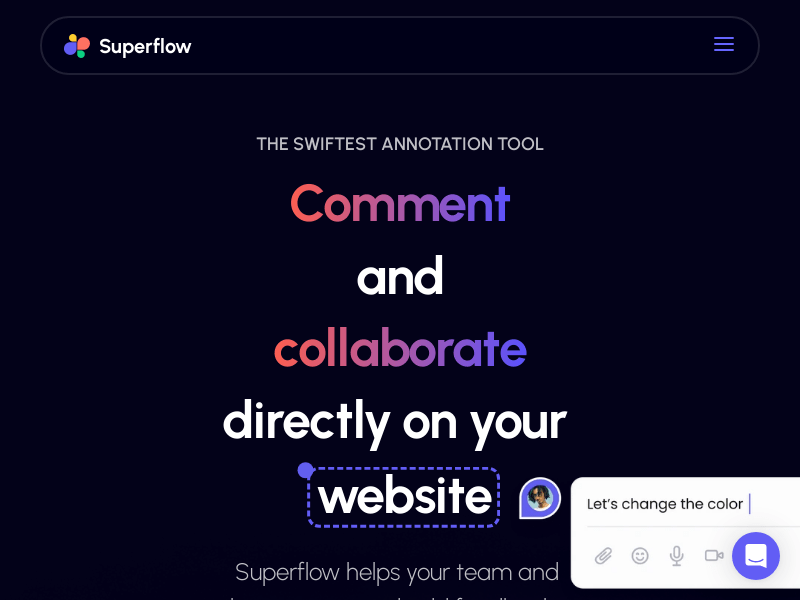 Superflow: Annotate Live Websites