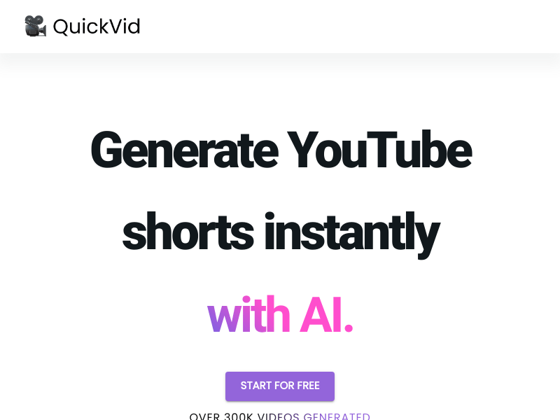 Quickvid.ai