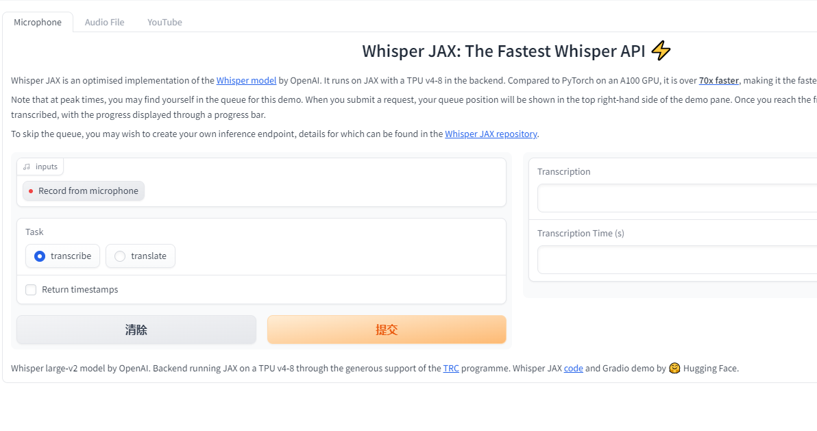 Whisper JAX