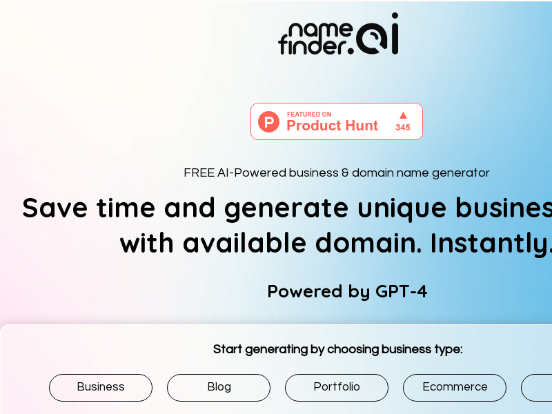 Namefinder.ai