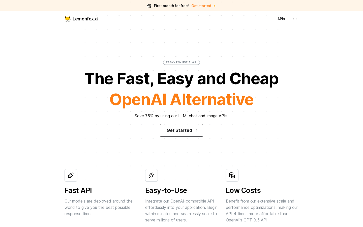 Lemonfox.ai