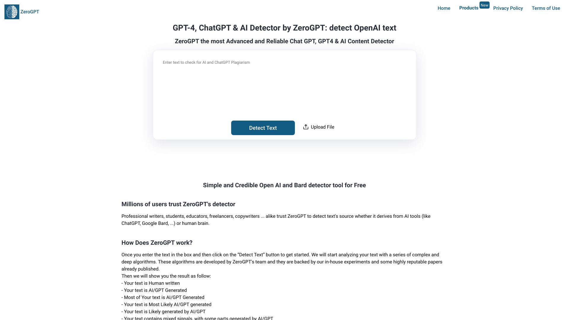 Zerogpt