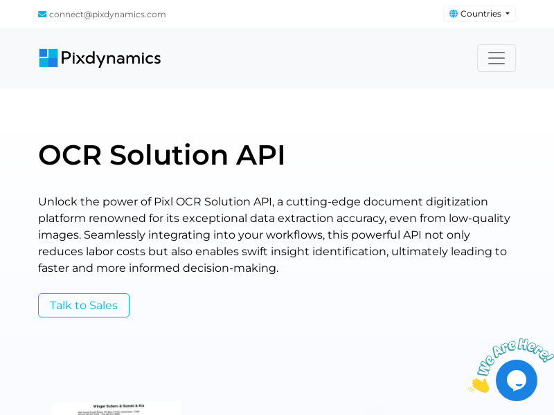 OCR Solution