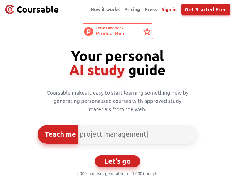 Coursable
