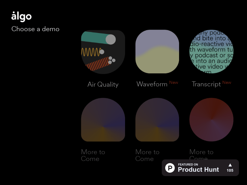 Algo For Podcasts