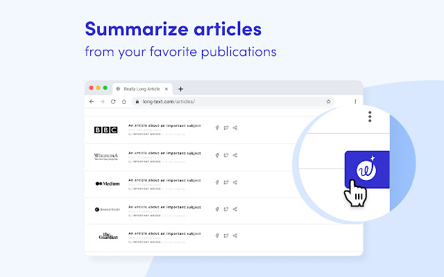 Wordtune Read: AI Powered Summary Tool