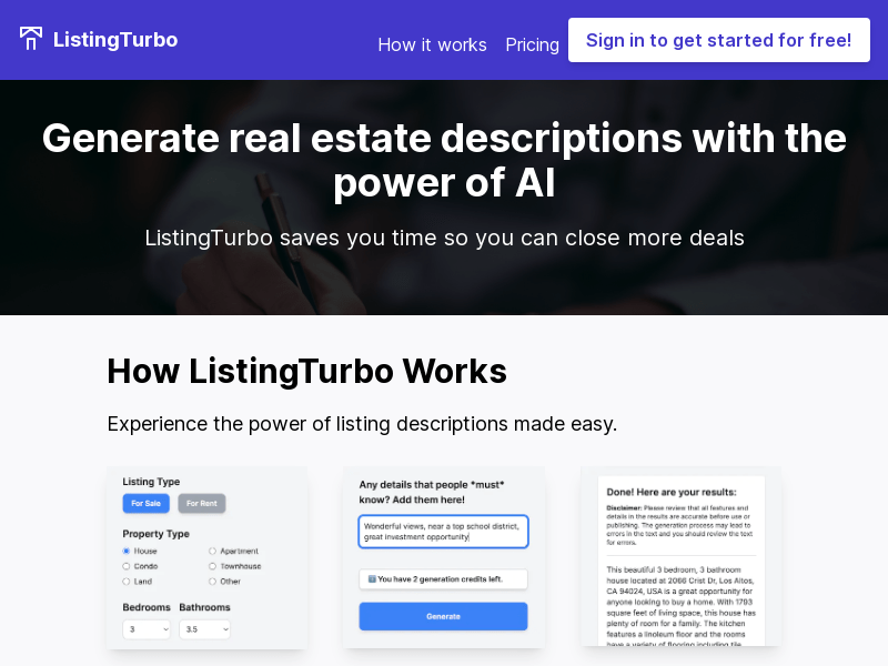 Listingturbo