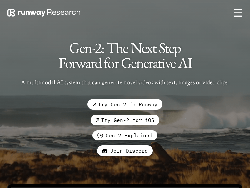 Runway Gen2