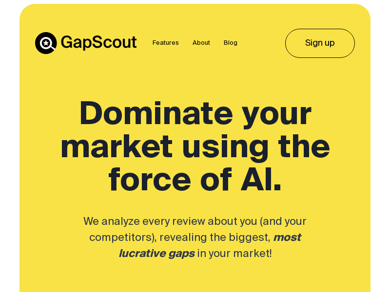 Gapscout