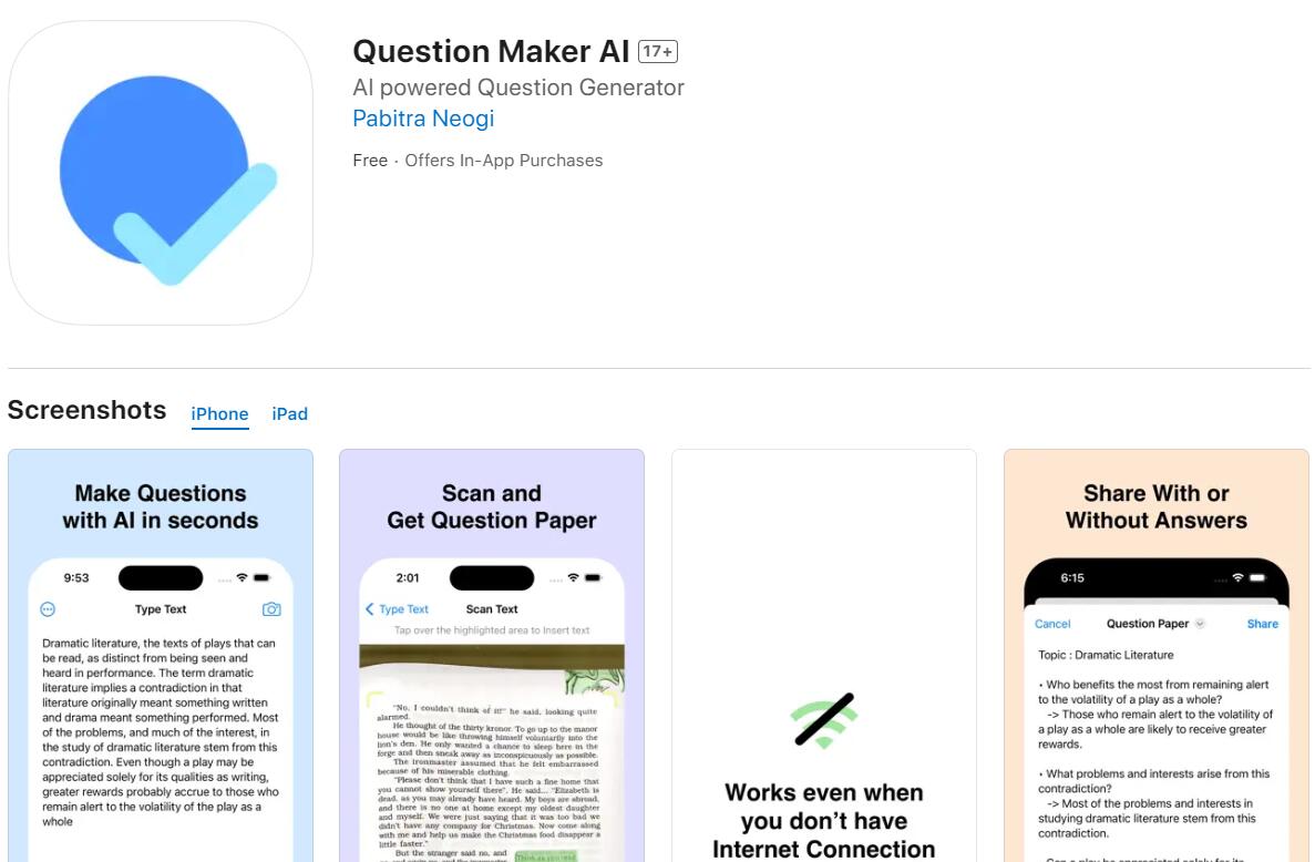 Question Maker AI