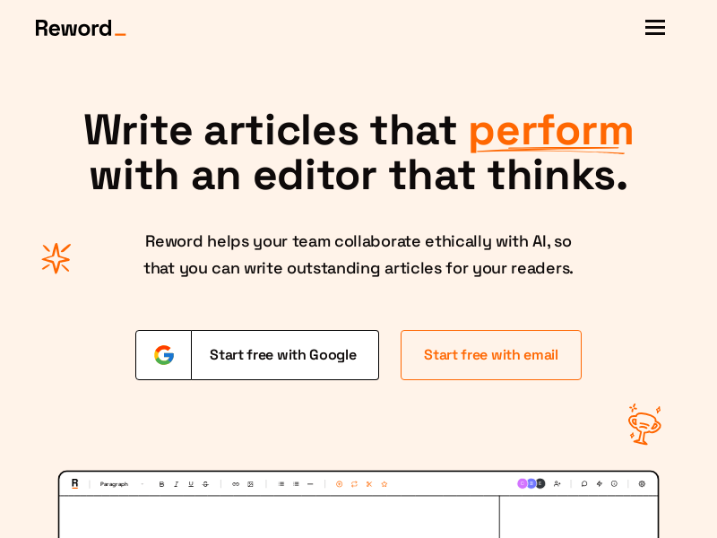Reword