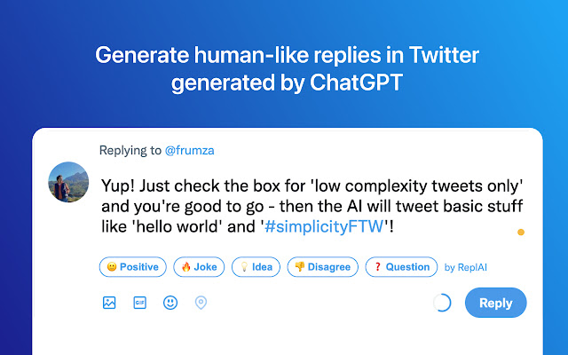 Replai – AI Replies For Twitter & LinkedIn