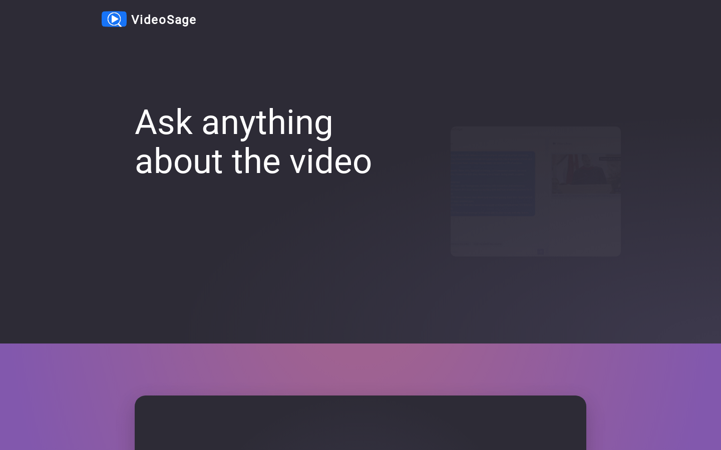 Videosage AI