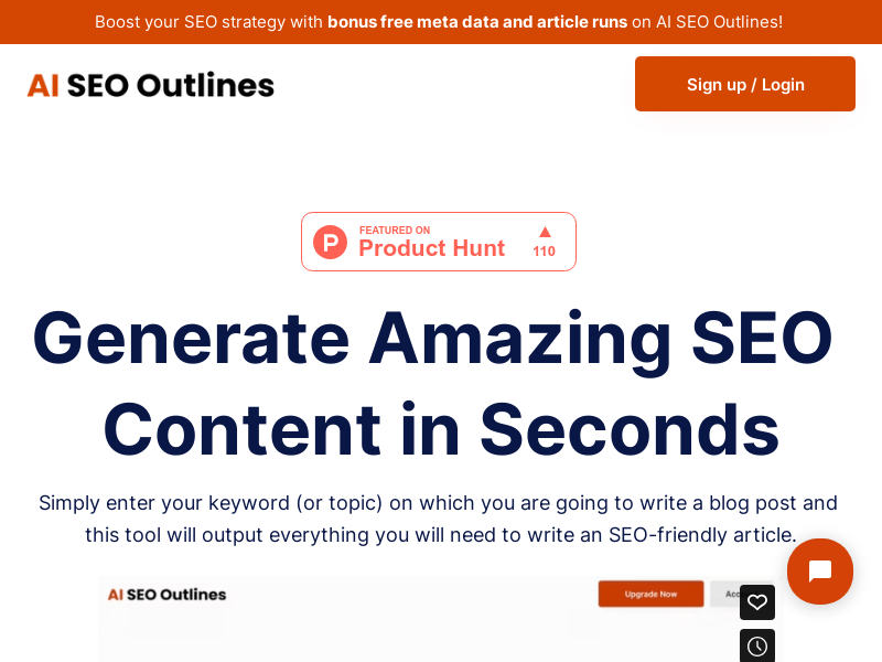 AI SEO Outlines