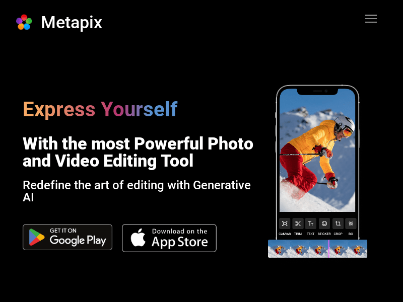 Photo Editing And Video Editing App