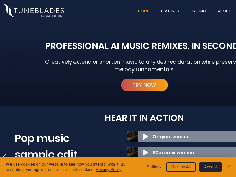 Tuneblades