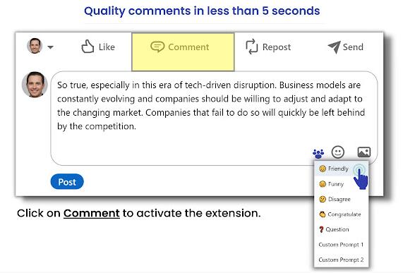 Engage AI   Comment AI For Social Networks