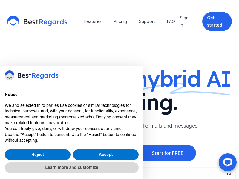 Bestregards AI