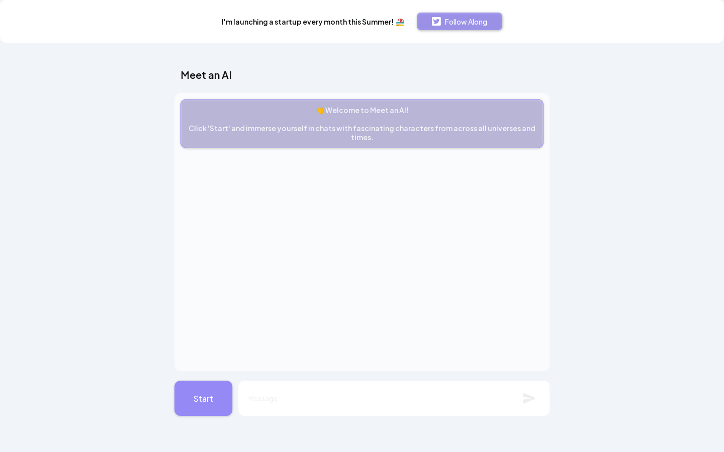 Meet An AI