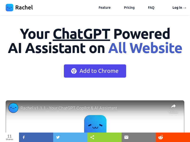 Rachel   Your ChatGPT AI Assistant