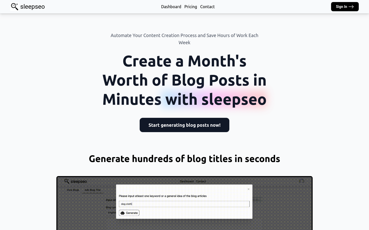 Sleepseo