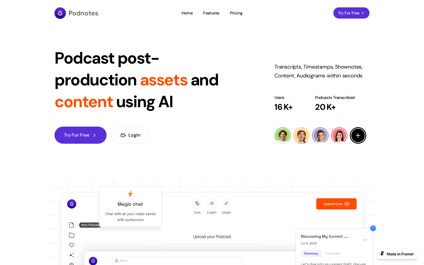 Podnotes