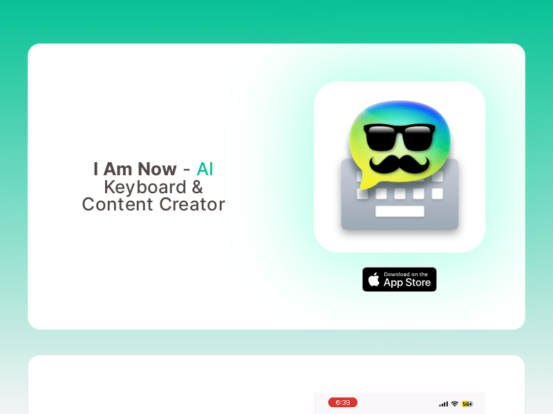 I Am Now   Keyboard Rephraser