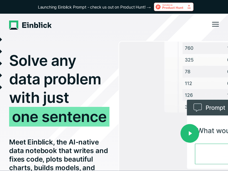 Einblick Prompt AI