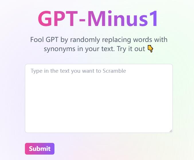 GPT Minus1
