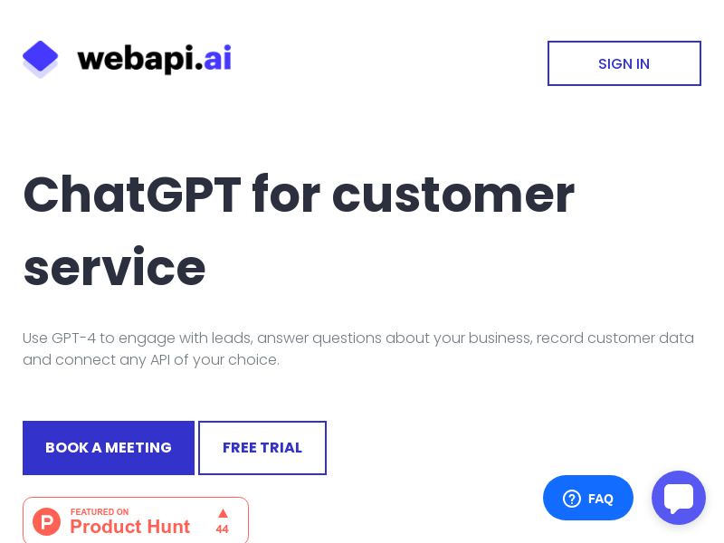 Webapi.ai 3.0