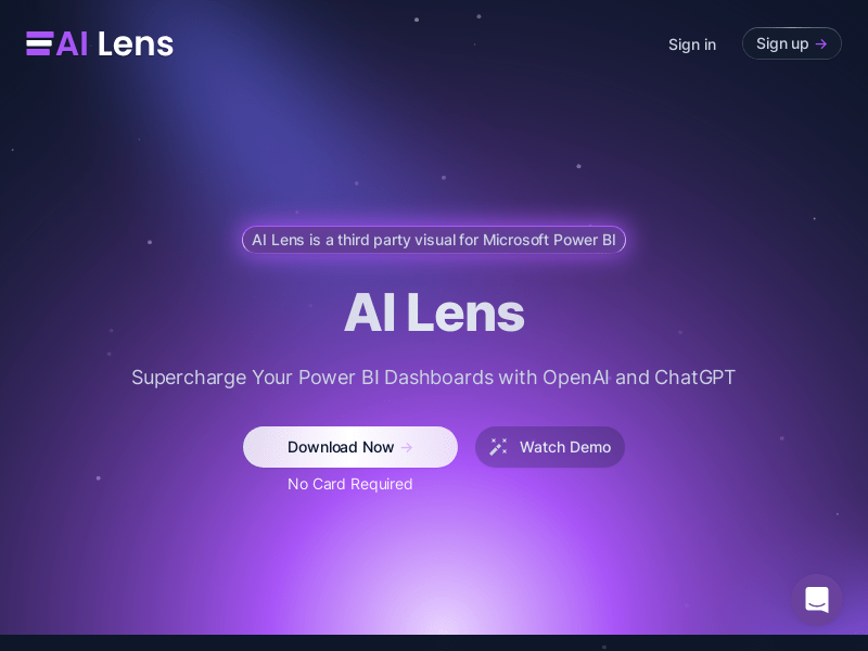 Power BI AI Lens