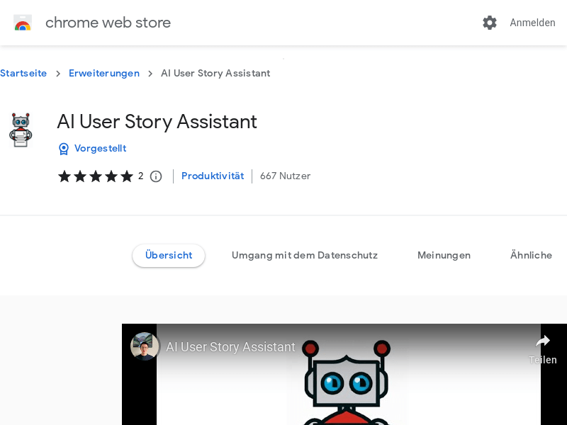 AI User Story Assistant